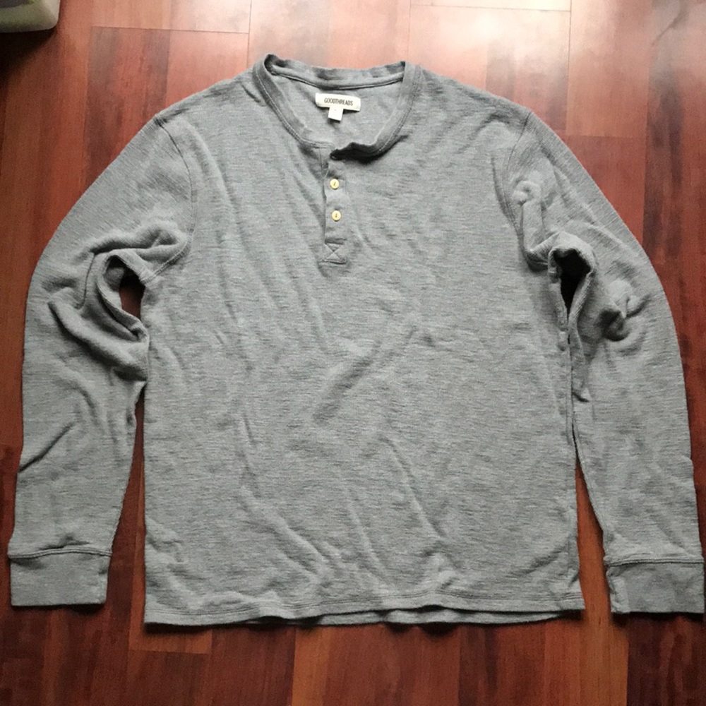 Grey Men’s Henley
